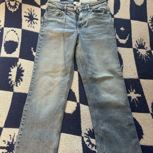 H&M Denim - H&M Light Blue Straight Leg Jeans